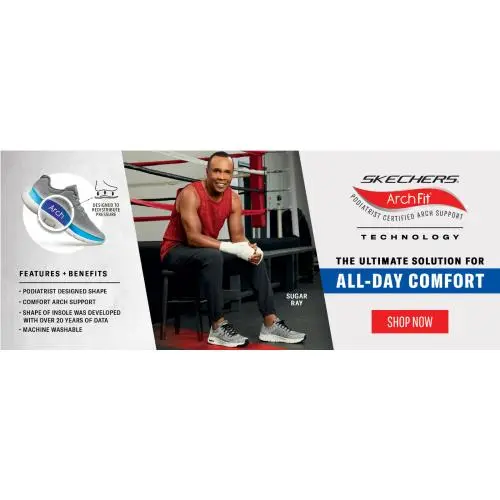 Skechers shoes - SUITED ON AIR - SUITED AIR - Black/Blue 25
