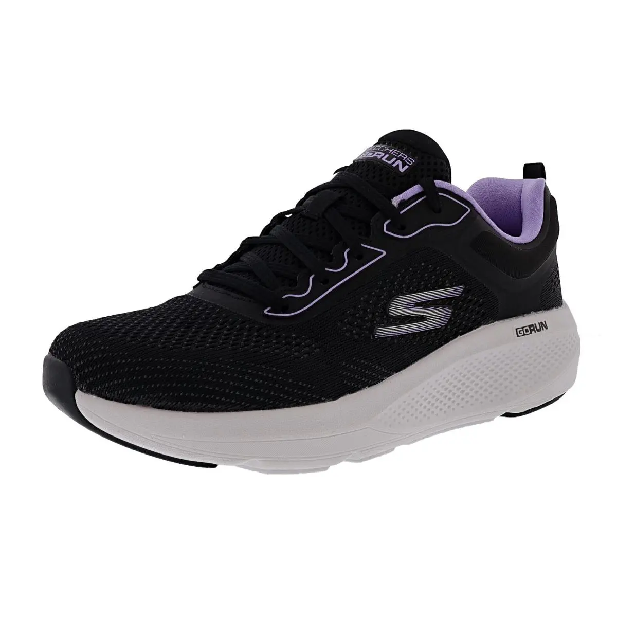 Skechers shoes - Go Run Elevate- Corral - Run Corral - 128347/BKLV - BLACK / LAVENDER 4
