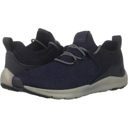 Skechers Men`s Nichlas-lishear Navy White Athletic Mesh Sneakers 52890/NVW Shoes