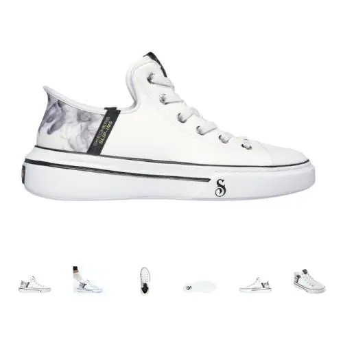 Skechers Snoop One OG Premium Leather White/black Sneaker Men`s Sizes 7-14/NEW