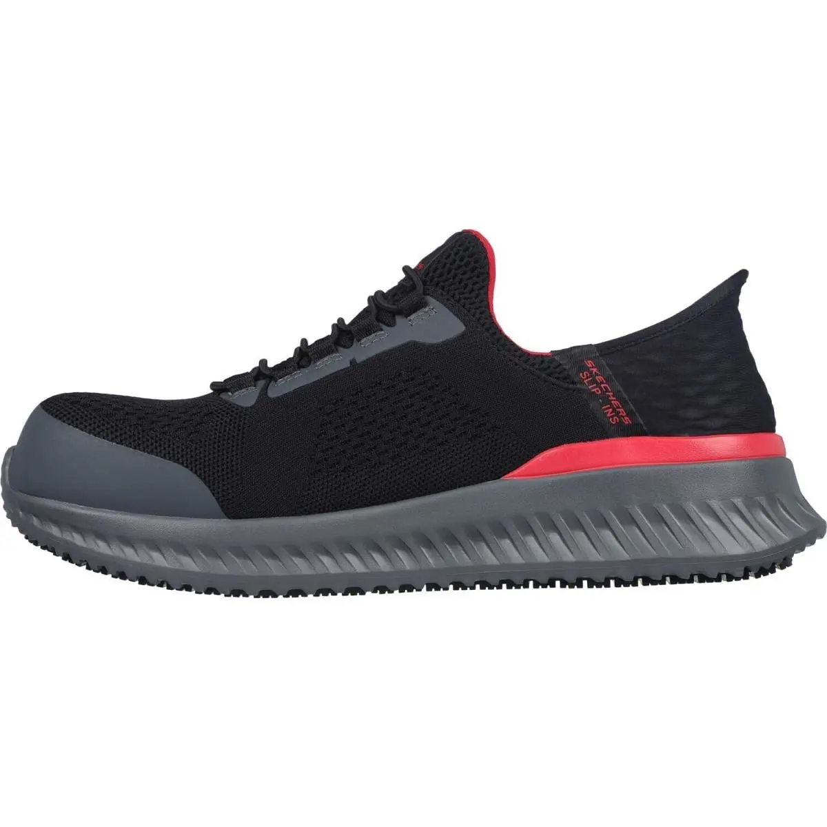 Skechers shoes - Skechers Work - Work - 200206 - Black/Red 1