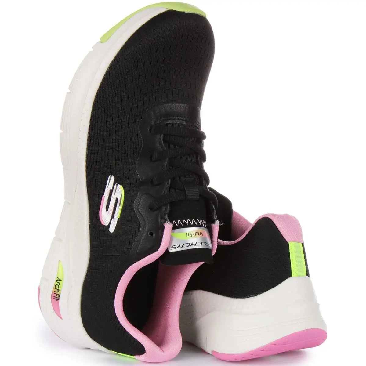 Skechers shoes - BLACK PINK 2
