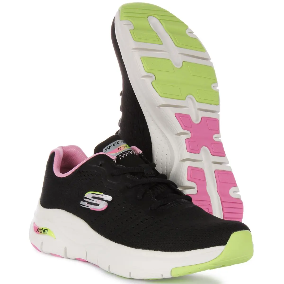 Skechers shoes - BLACK PINK 3