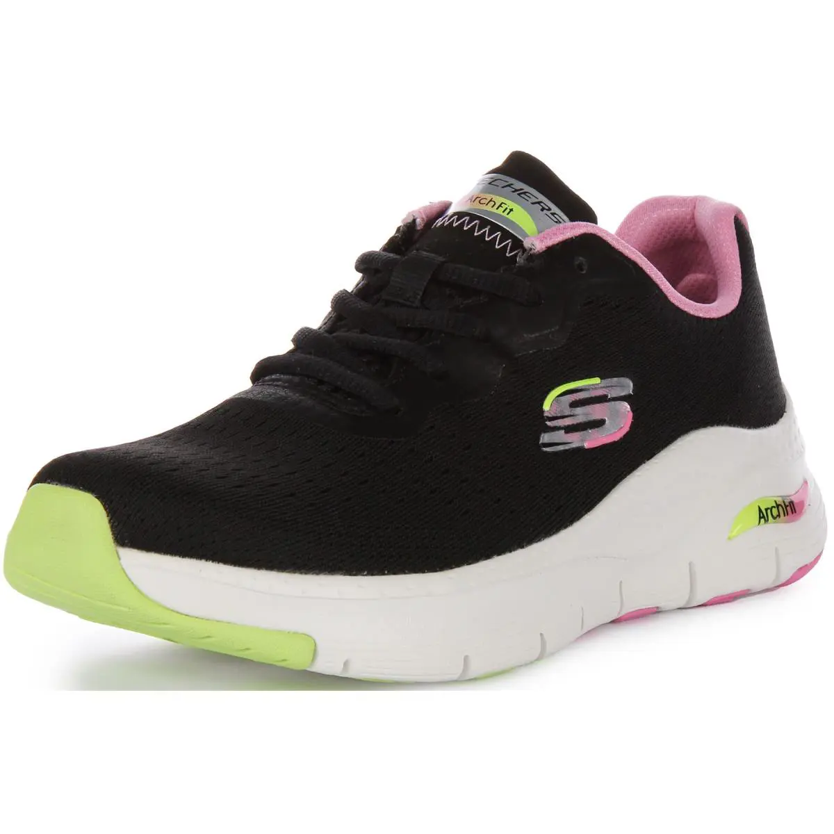 Skechers shoes - BLACK PINK 4