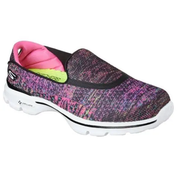 Skechers Womens Skechers Gowalk 3 - Glisten Shoes Walking - Multicolor