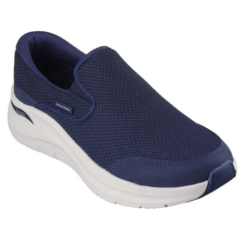 Man Skechers Arch Fit 2.0 Vallo Sneaker Shoe 232706 Color Navy 10.5