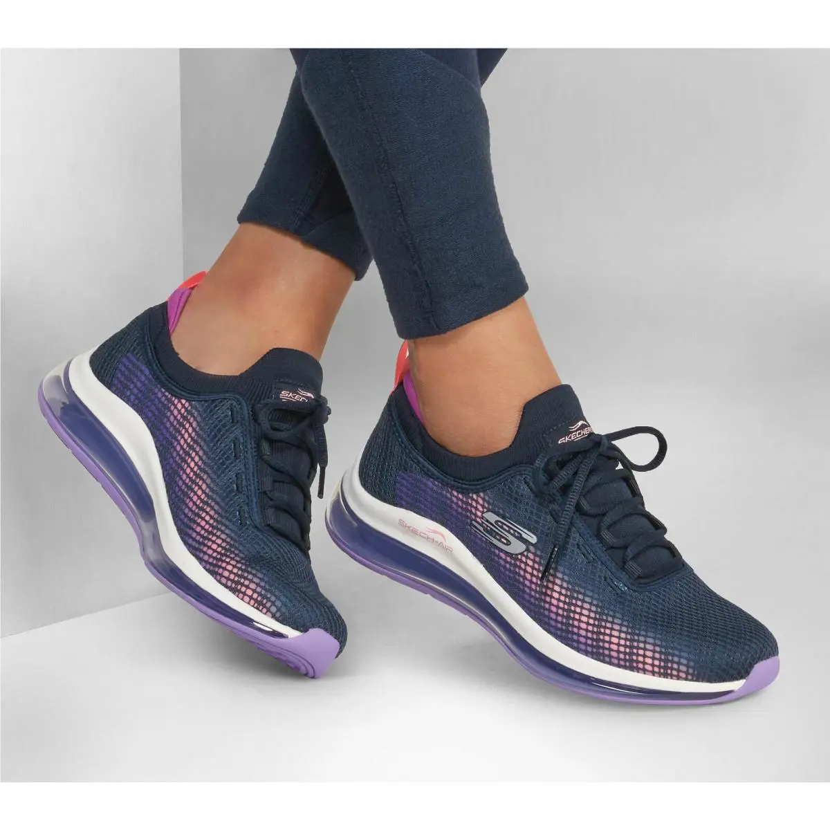 Skechers shoes - ELEMENT - ELEMENT - NAVY LAVENDER 3