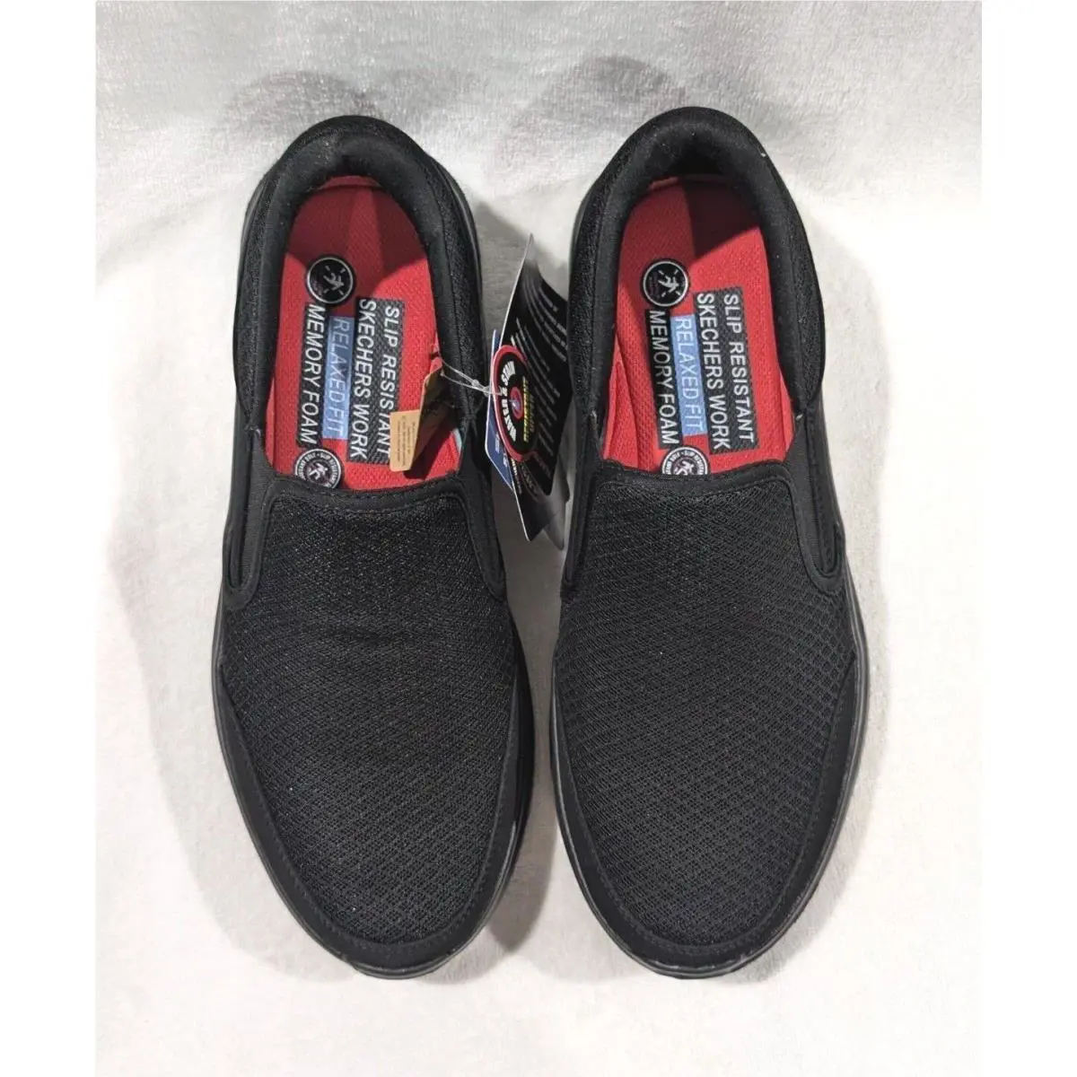 Skechers shoes - Skechers Flex Advantage SR McAllen - 77048 77048/BBK - Black 0