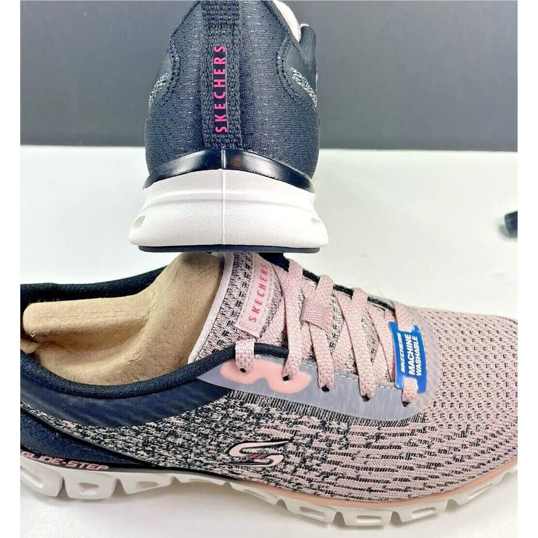 Skechers shoes - Head Start - Head Start - Black-Light Pink 5