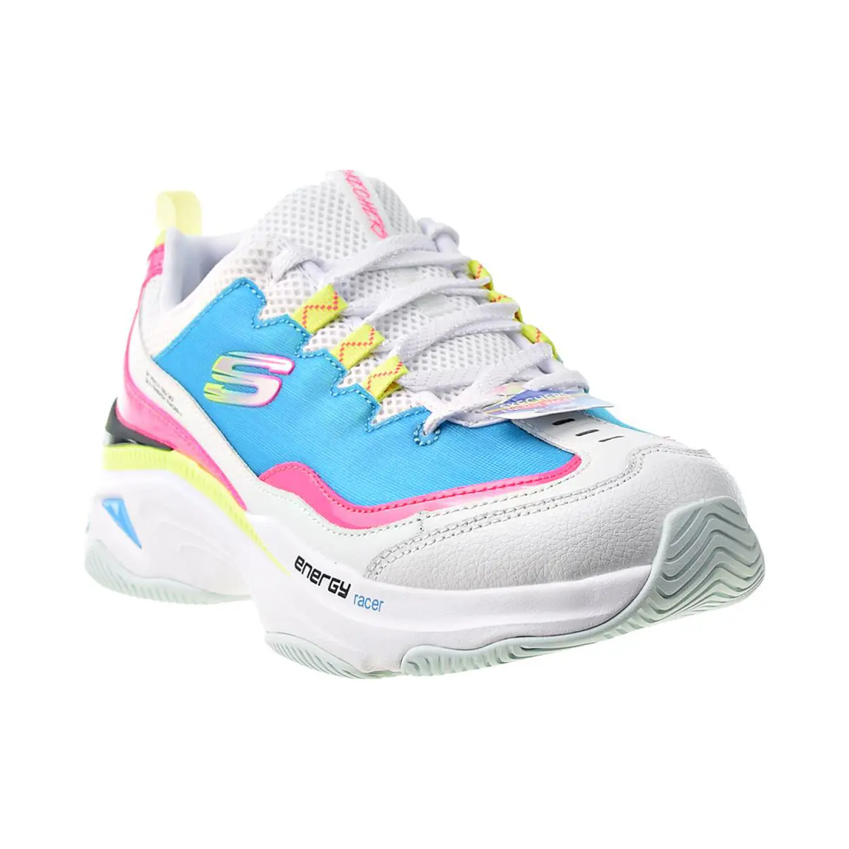 Skechers shoes - White-Blue-Pink 0
