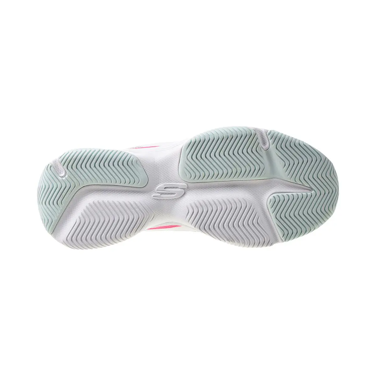 Skechers shoes - White-Blue-Pink 4