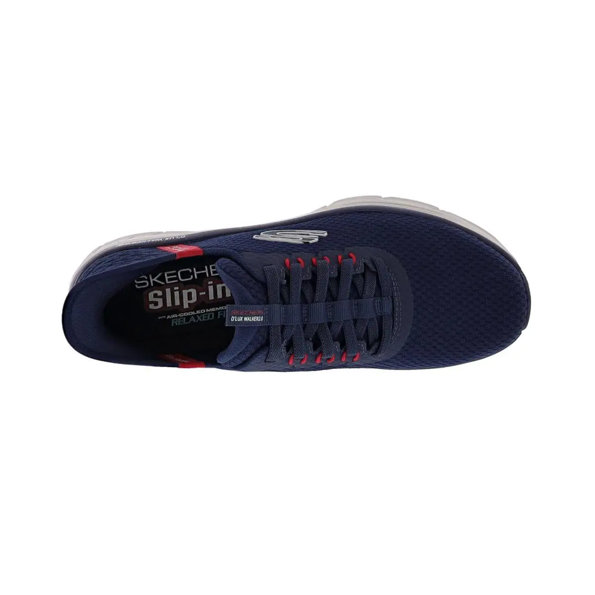Skechers shoes - D`LUX WALKER 2.0- TAURREL - WALKER TAURREL - NAVY / RED 4