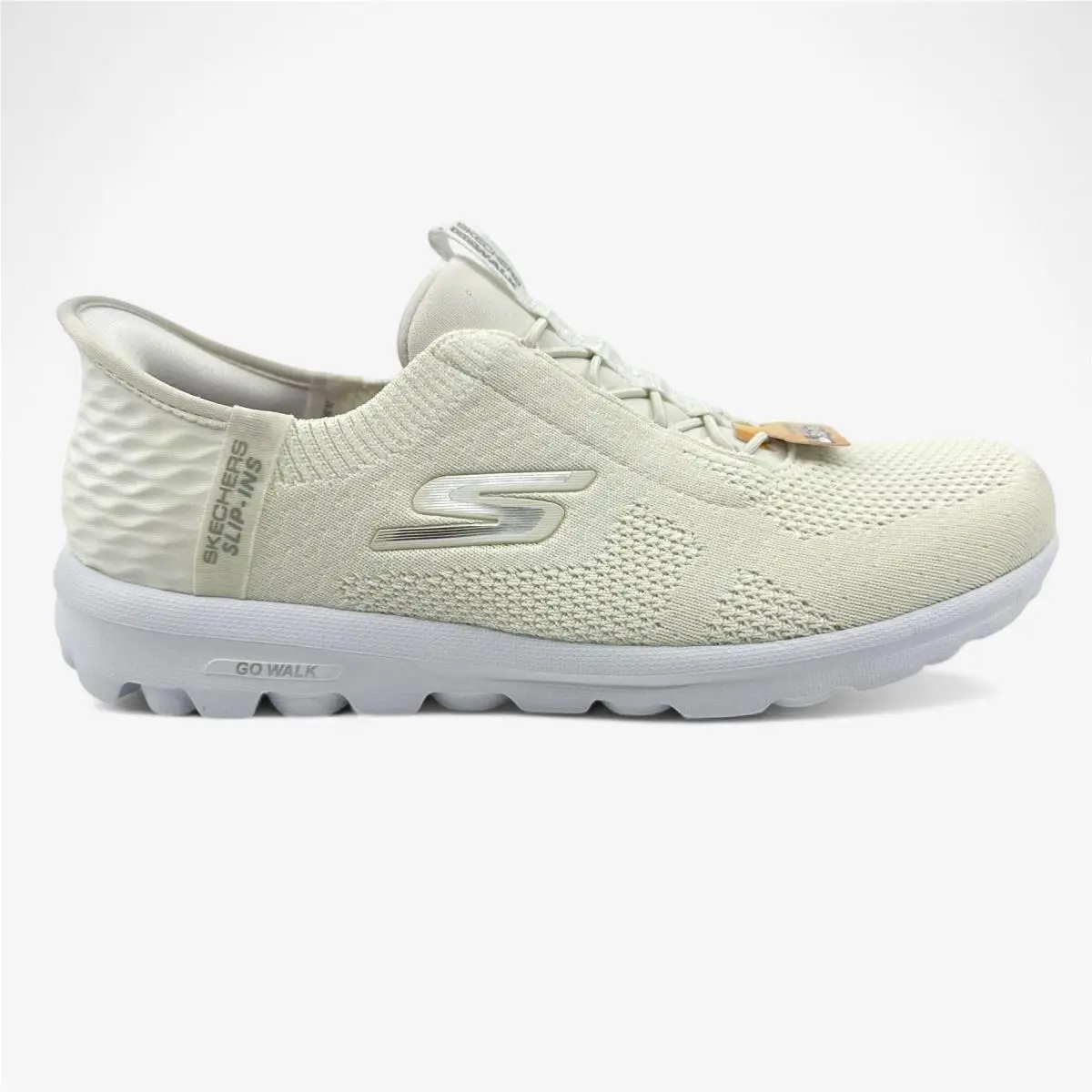 Skechers shoes - Skechers Go Walk - Walk - 124279 OFWT - Beige, Manufacturer: Off White 6