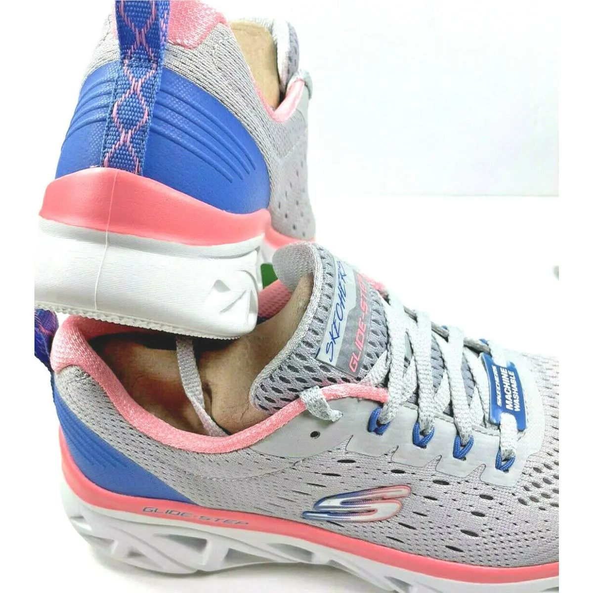 Skechers shoes - Glide Step - Glide Step - Lite Gray Multi 17