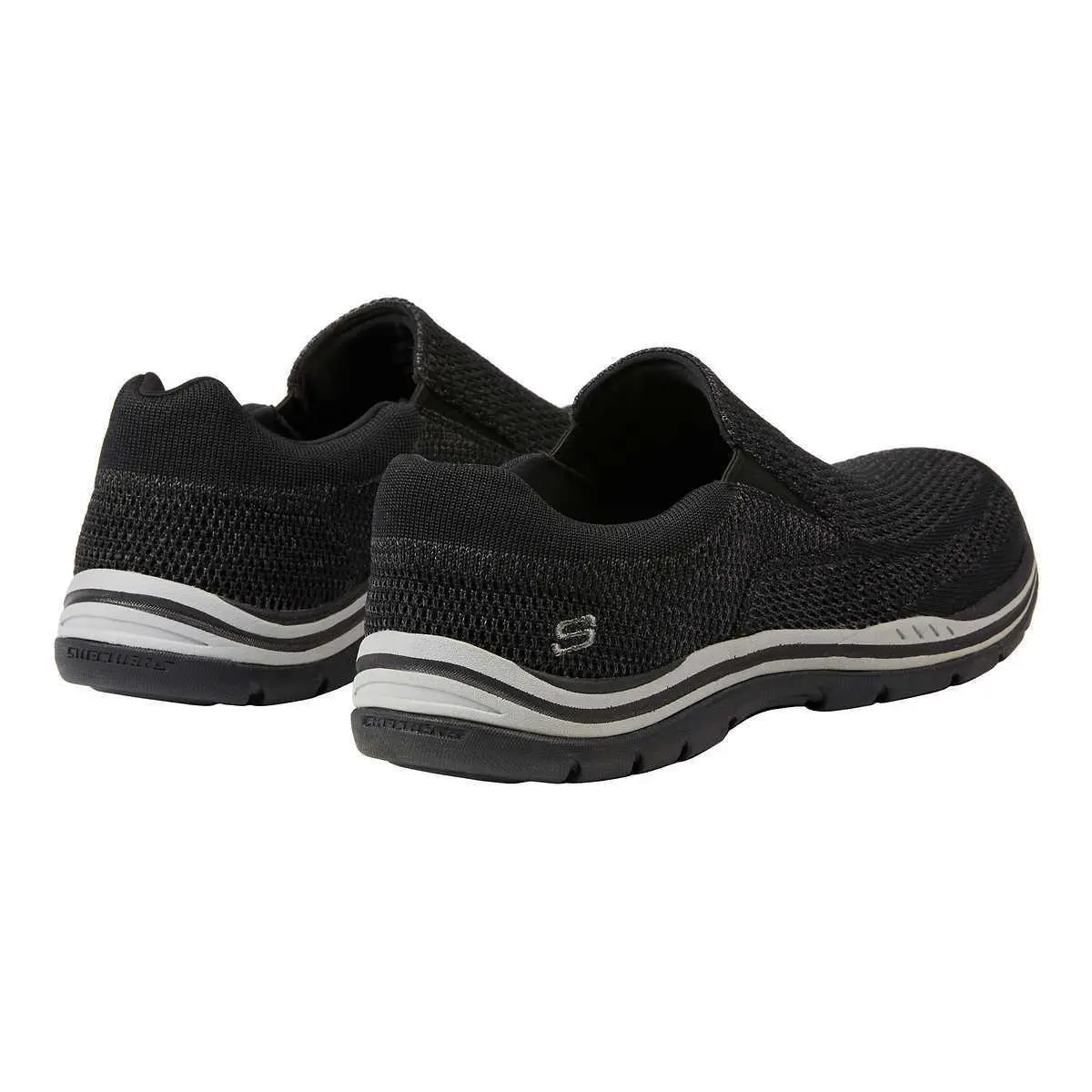 Skechers shoes - Sketchers Slip On - Sketchers Slip - EGCC1377A57USA - Black / Gray 0