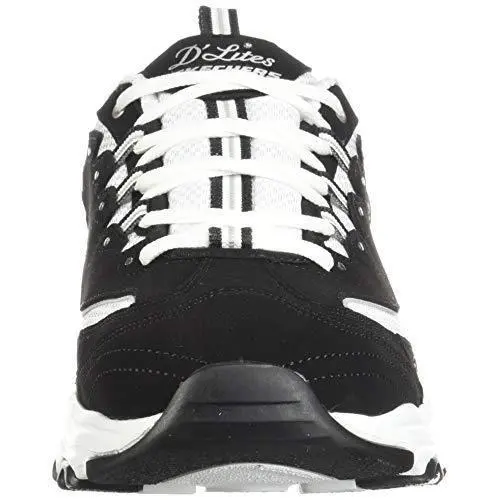 Skechers shoes - BLACK/WHITE 20