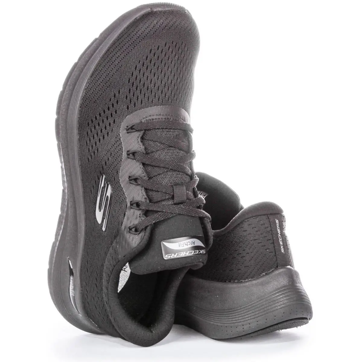 Skechers shoes - BLACK BLACK 2