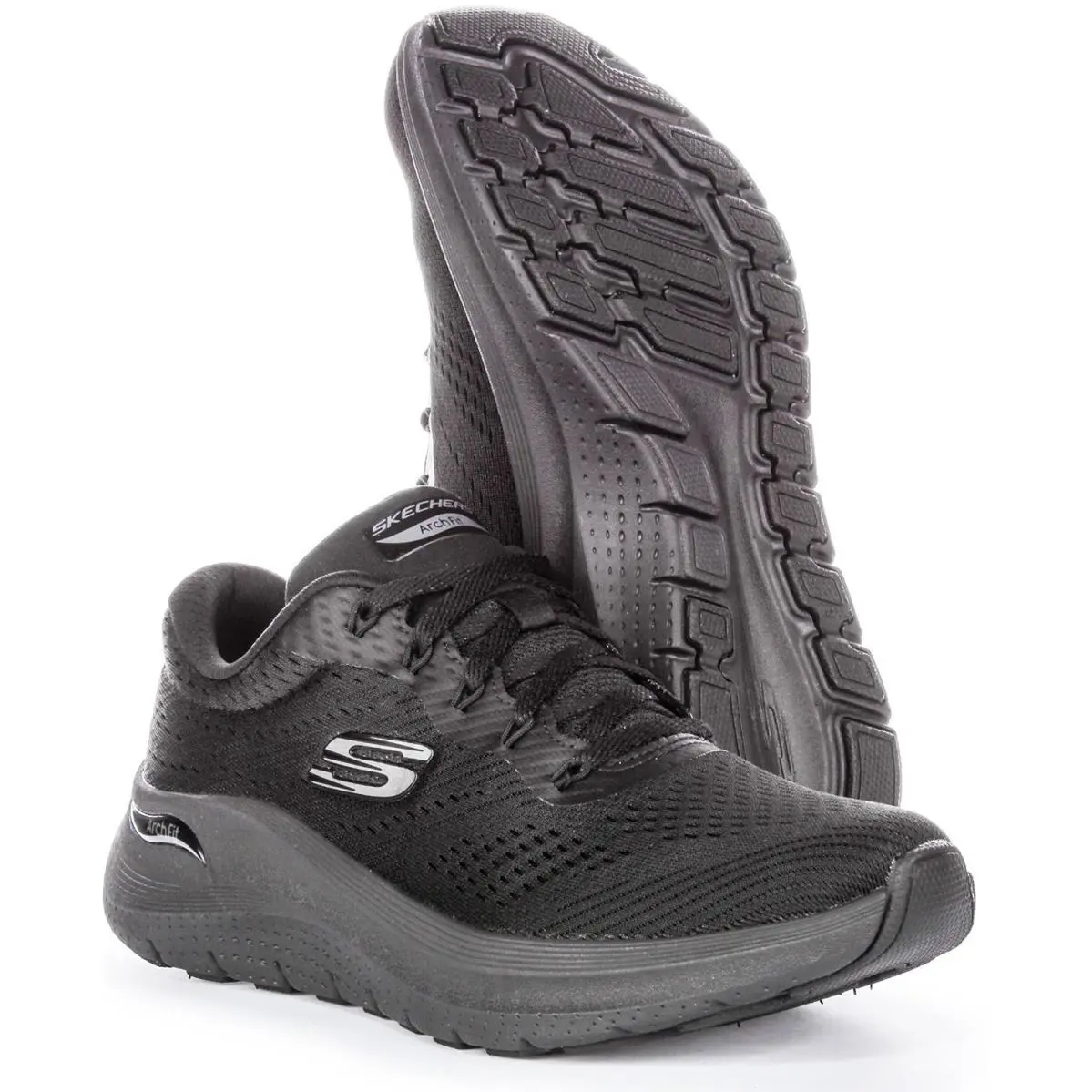 Skechers shoes - BLACK BLACK 3