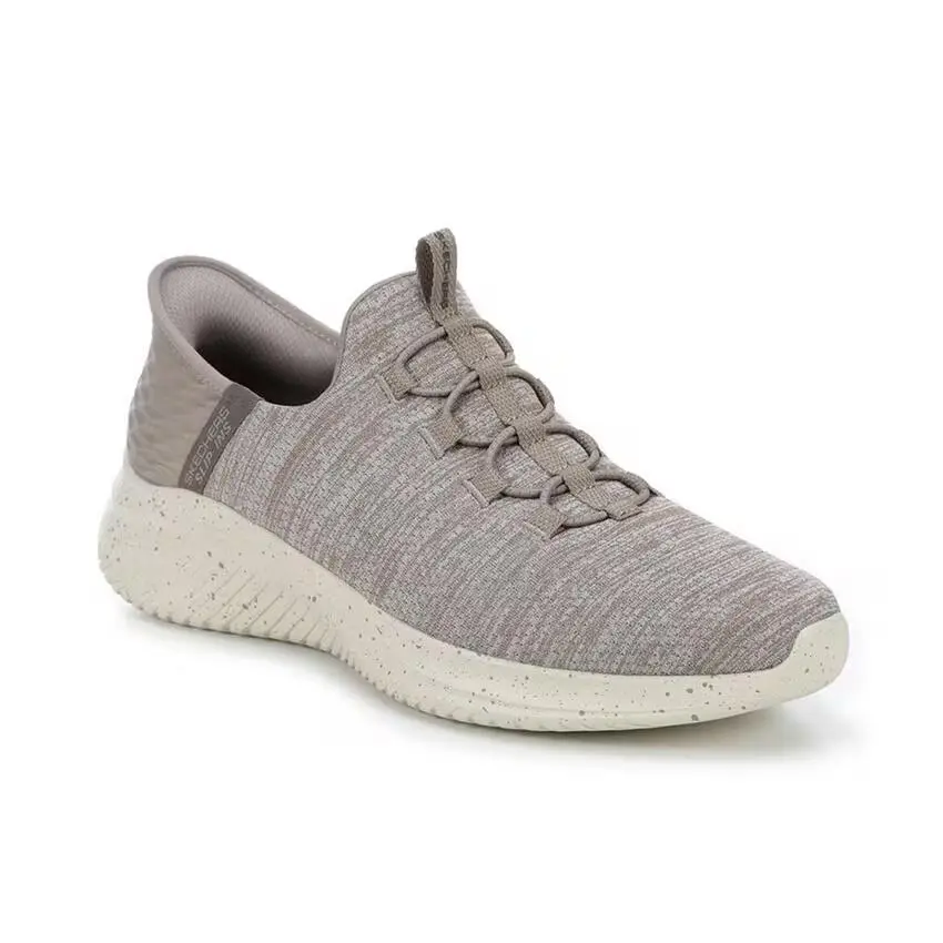 Slip-ins Skechers Men`s Shoes Taupe Air Cooled Memory Foam Ultra Flex 232452 - Taupe