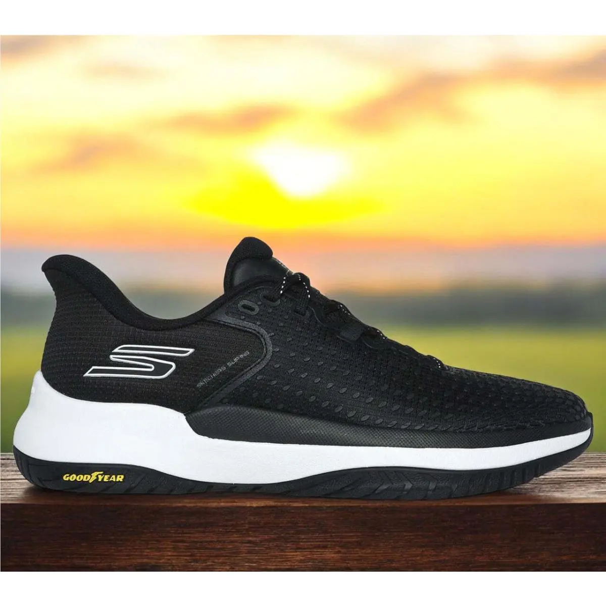 Skechers shoes - Black/White 4