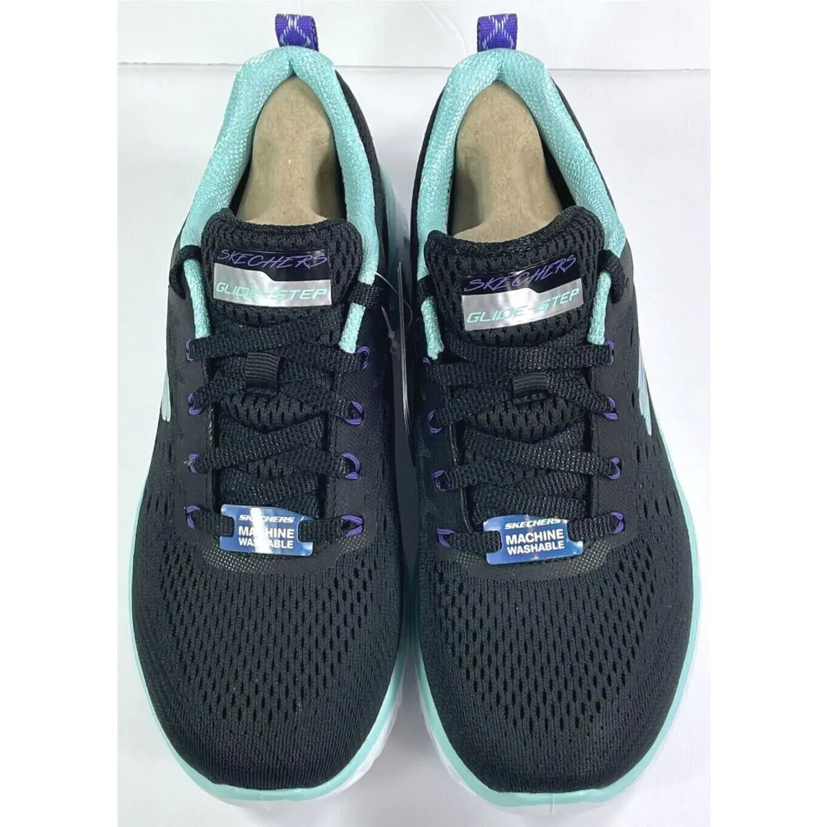 Skechers shoes - Glide Step - Glide Step - Black/Aqua 0