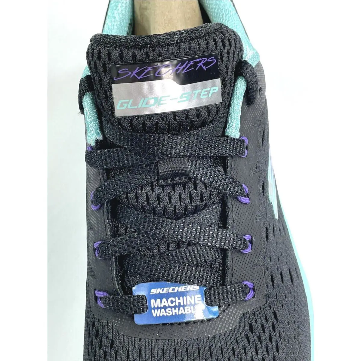 Skechers shoes - Glide Step - Glide Step - Black/Aqua 3
