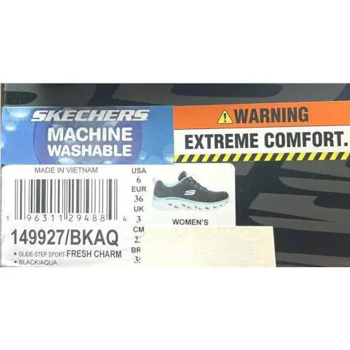Skechers shoes - Glide Step - Glide Step - Black/Aqua 5