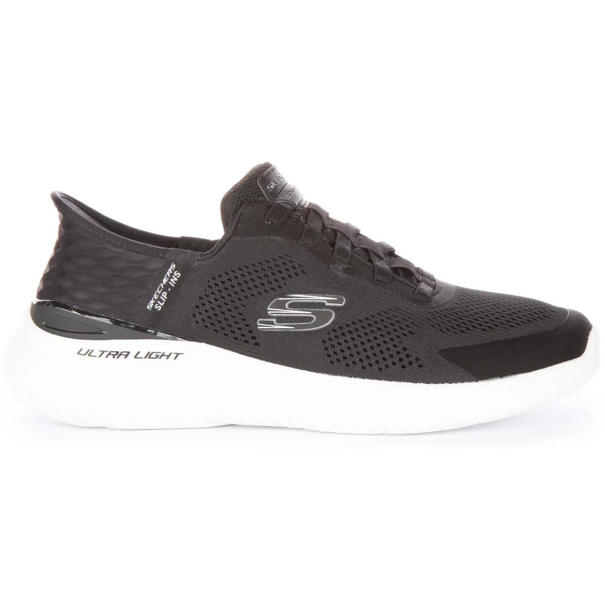 Skechers shoes - BLACK WHITE 0