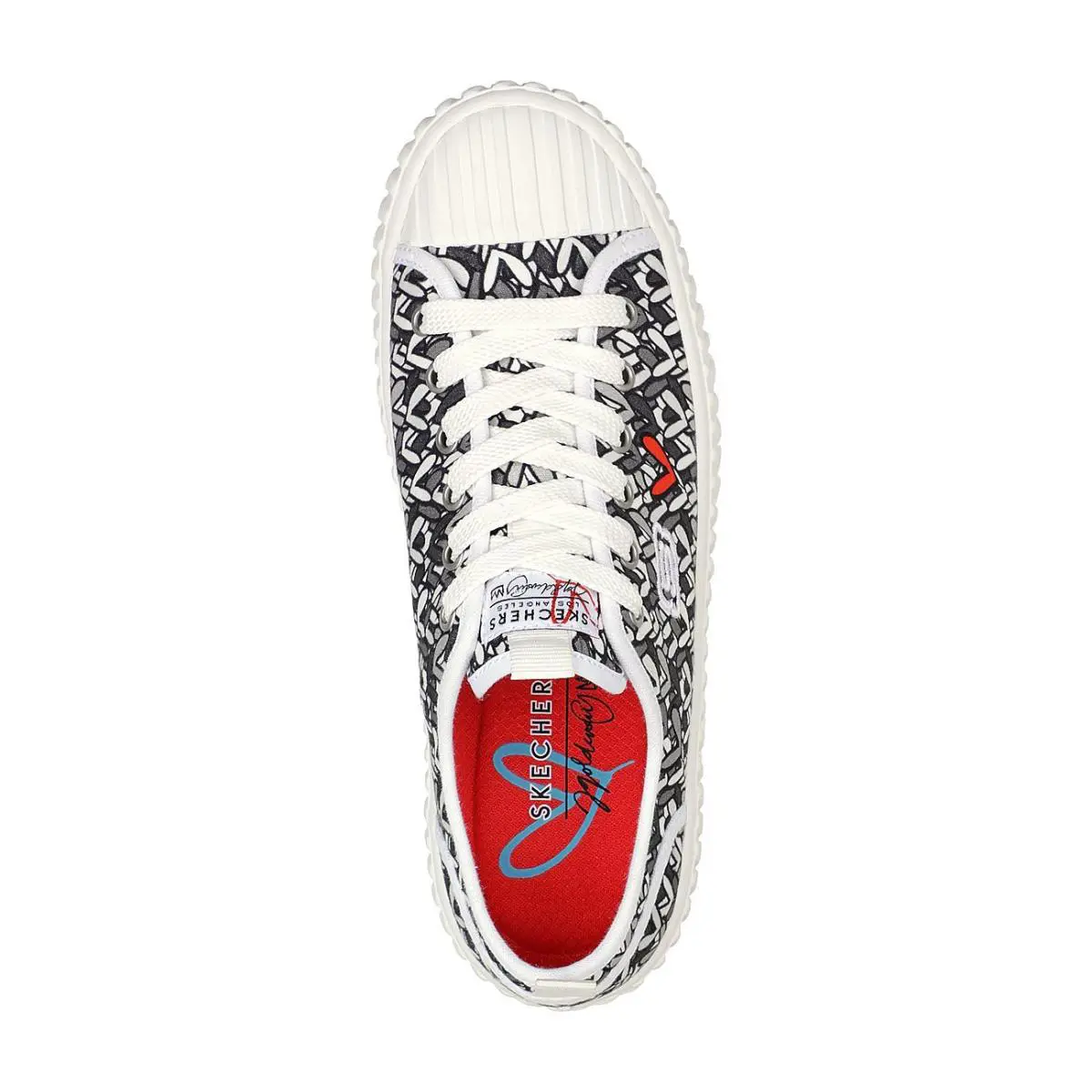 Skechers shoes - STREET TRAX - ONE THAT STANDS OUT - 155501 - White/Black 1
