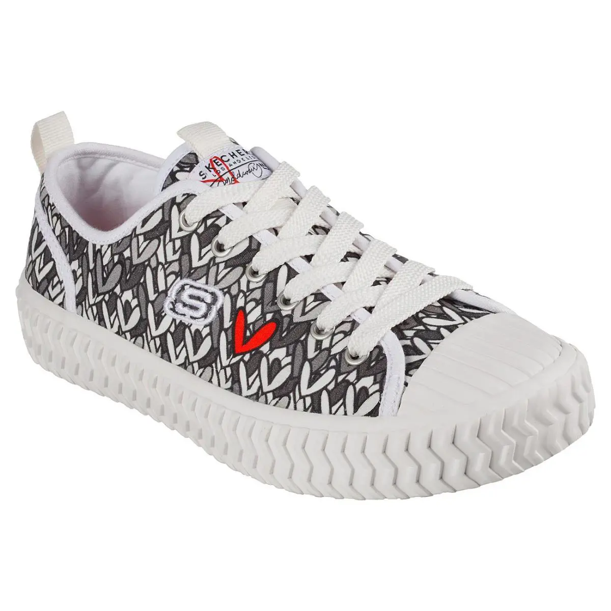 Skechers shoes - STREET TRAX - ONE THAT STANDS OUT - 155501 - White/Black 5