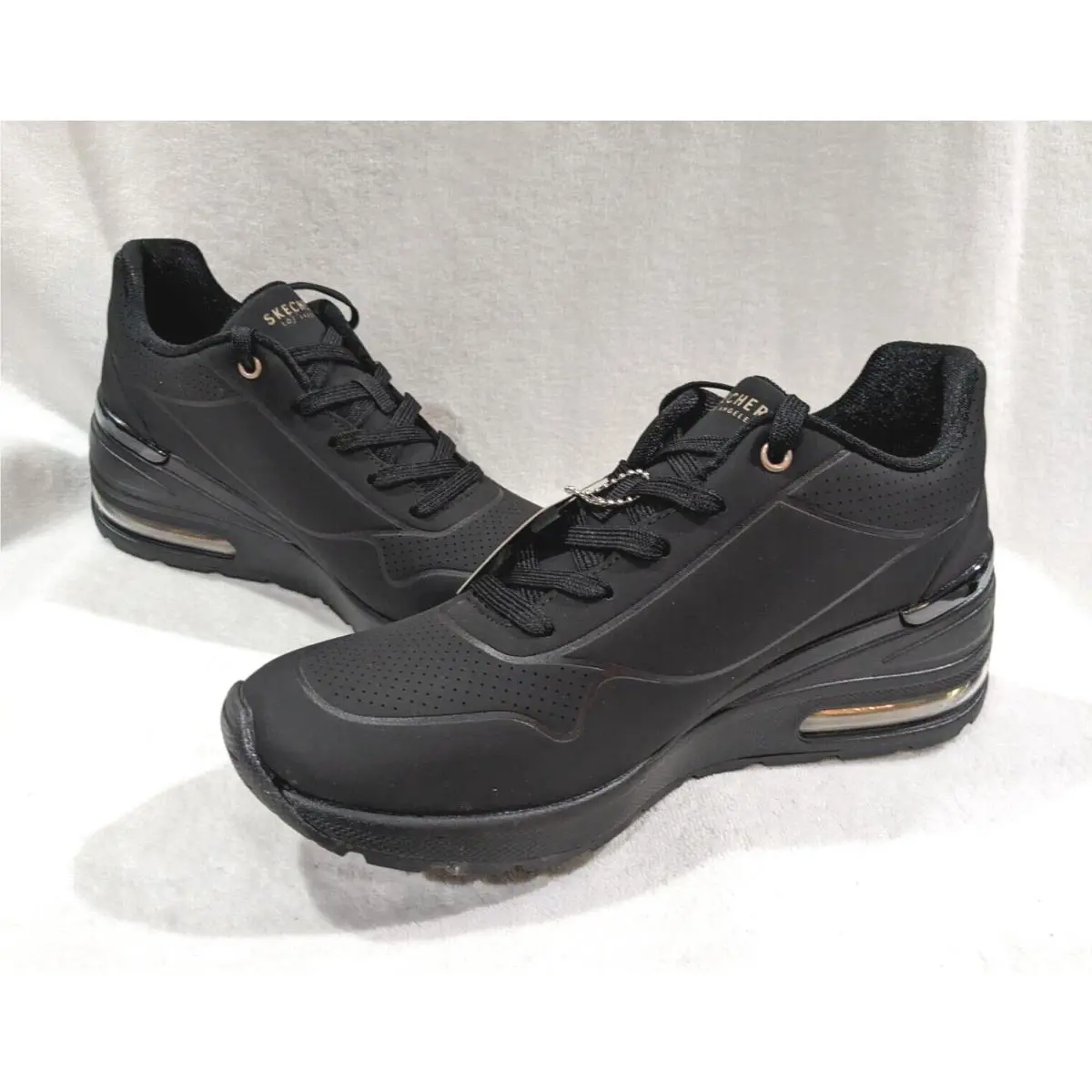 Skechers shoes - Skechers Street Million Air Elevated Air - 155401 - Black 8