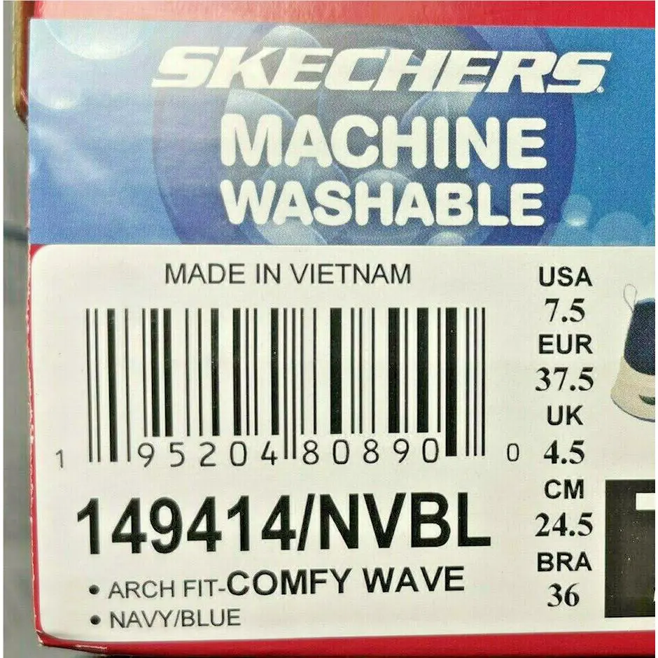 Skechers shoes - Comfy Wave - Comfy Wave - Navy/Blue 19