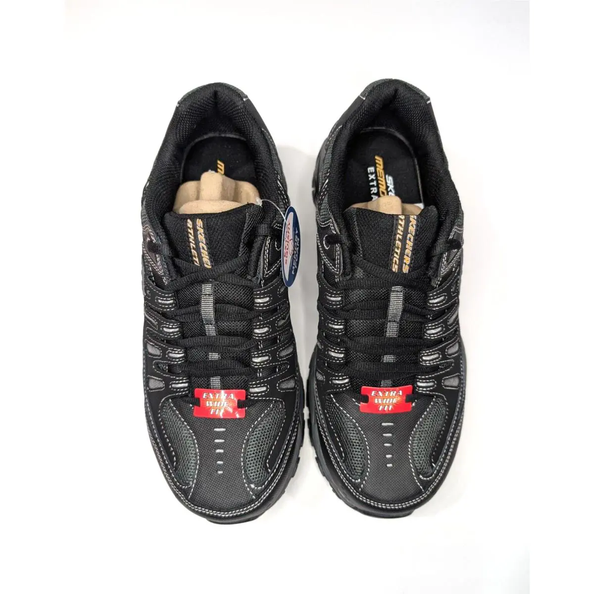 Skechers shoes - Skechers After Burn M.Fit - After Burn - 50125EWW/BKCC 50125 - Black/Charcoal 0