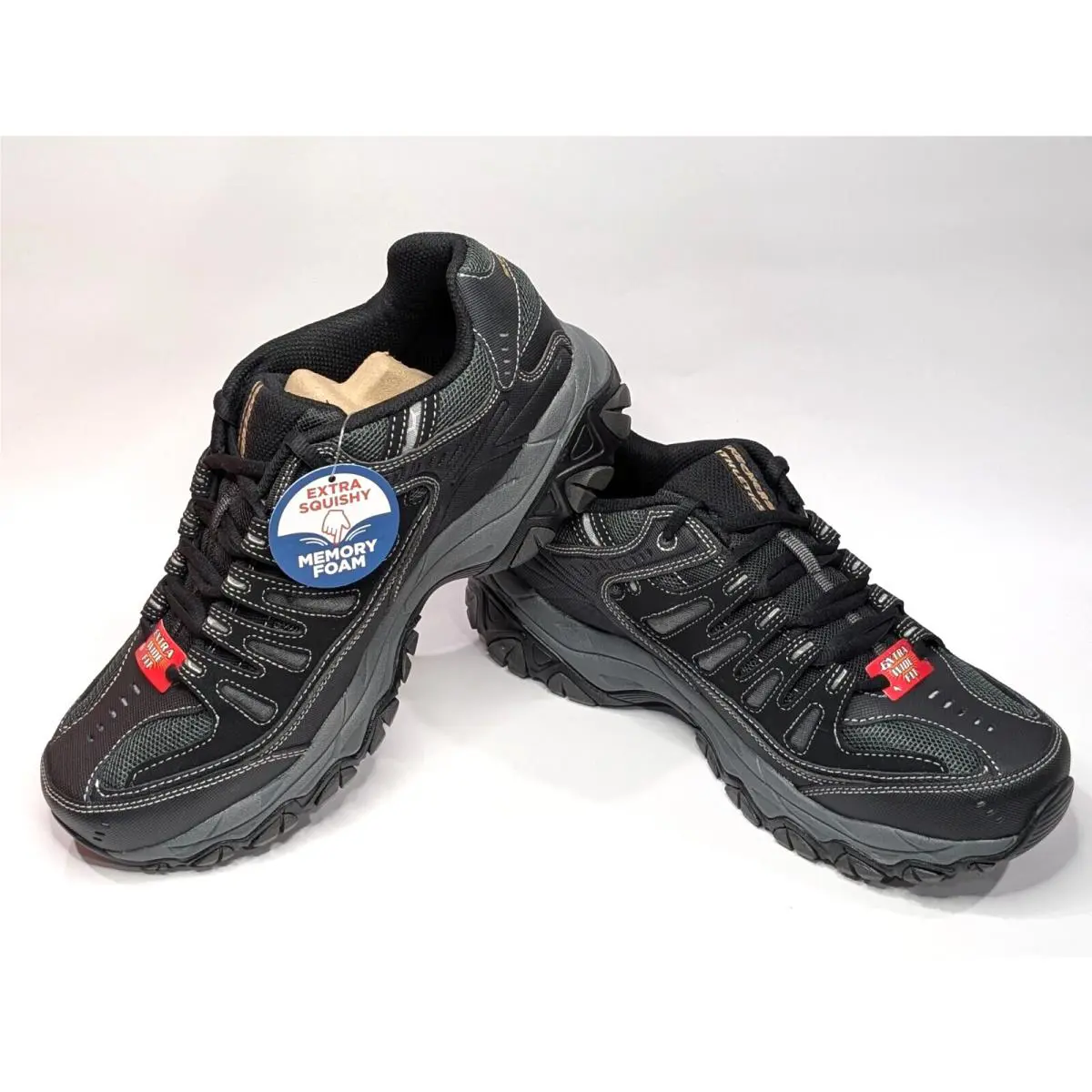 Skechers shoes - Skechers After Burn M.Fit - After Burn - 50125EWW/BKCC 50125 - Black/Charcoal 10