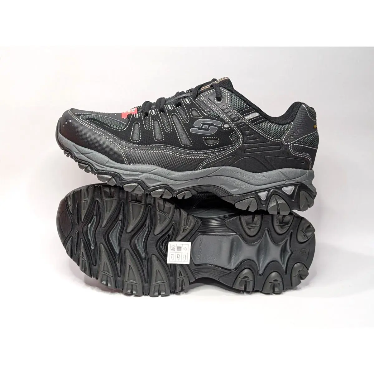 Skechers shoes - Skechers After Burn M.Fit - After Burn - 50125EWW/BKCC 50125 - Black/Charcoal 13
