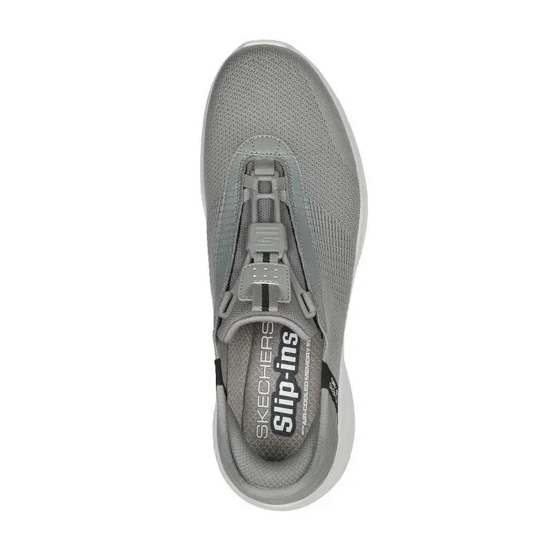 Skechers shoes - Slip-ins Ultra Flex 3.0 Finnik - knit upper - Gray/Black 8
