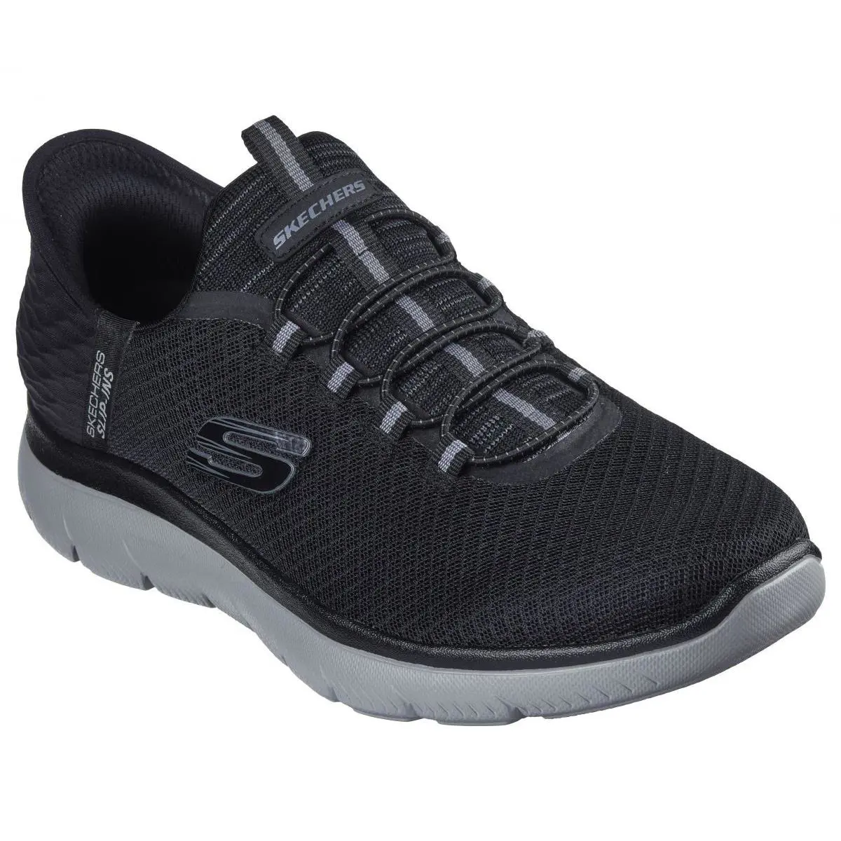 Skechers shoes - BLACK/CHARCOAL 5