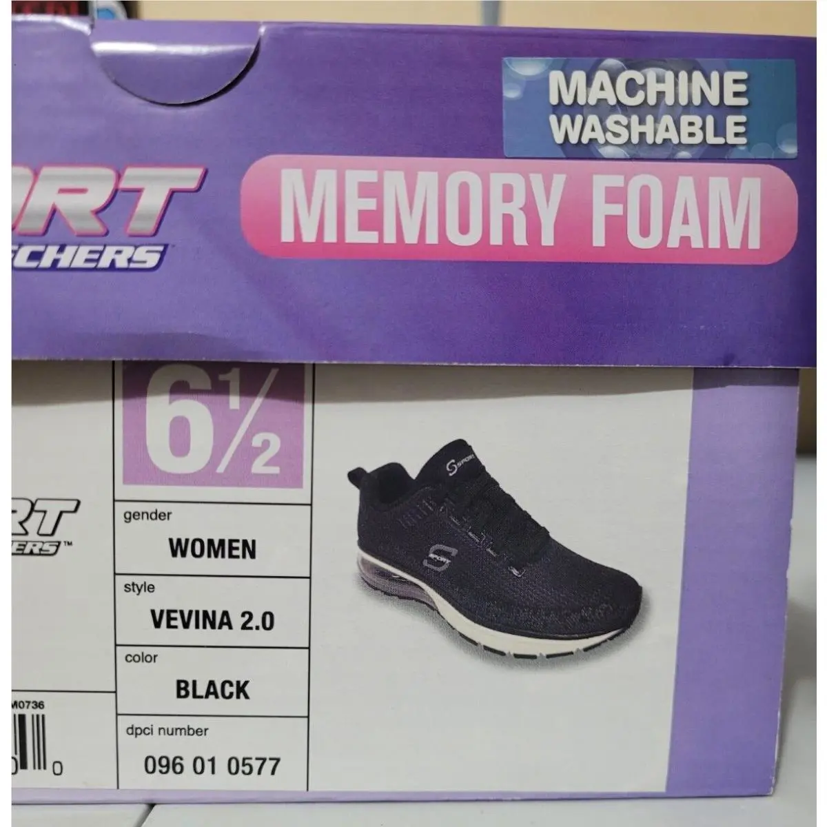Skechers shoes - SKECHERS Vevina 2.0 Memory Foam - Black 0
