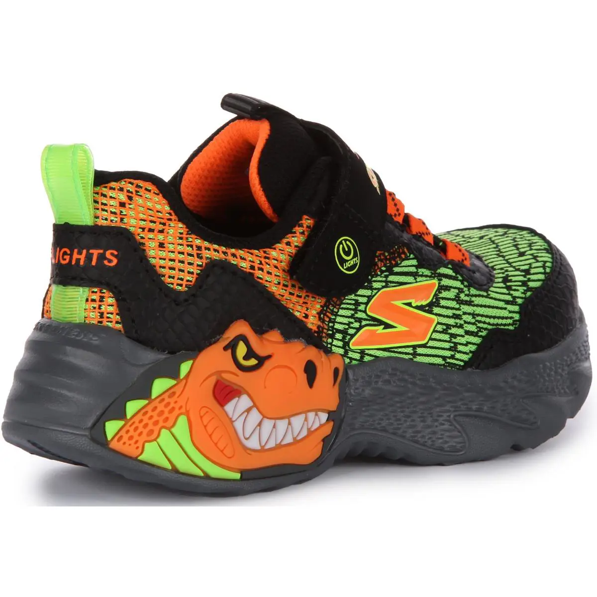 Skechers shoes - BLACK ORANGE 1