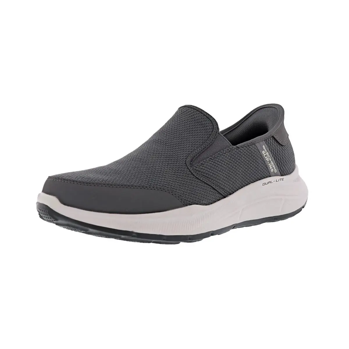 Skechers Men`s Slip-ins Rf: Equalizer 5.0- Drayze 232926/CHAR Walking Shoes - CHARCOAL