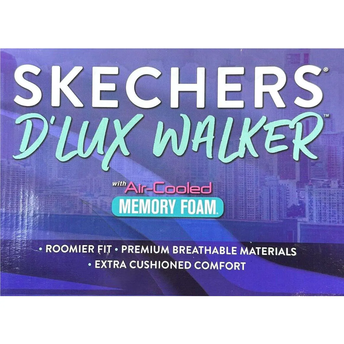 Skechers shoes - D`Lux Walker - Walker - White 4