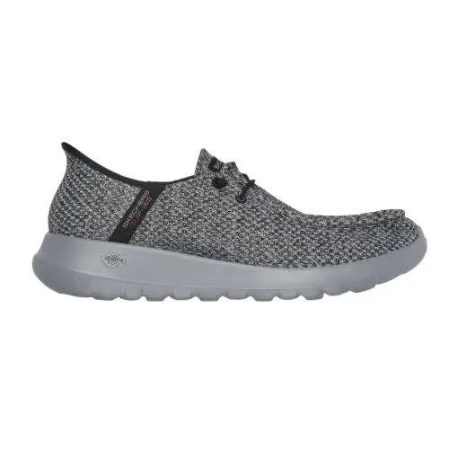 Skechers Go Walk Max-halycon Gray/black Slip-ins Sneaker Men`s Sizes 7-12/NEW