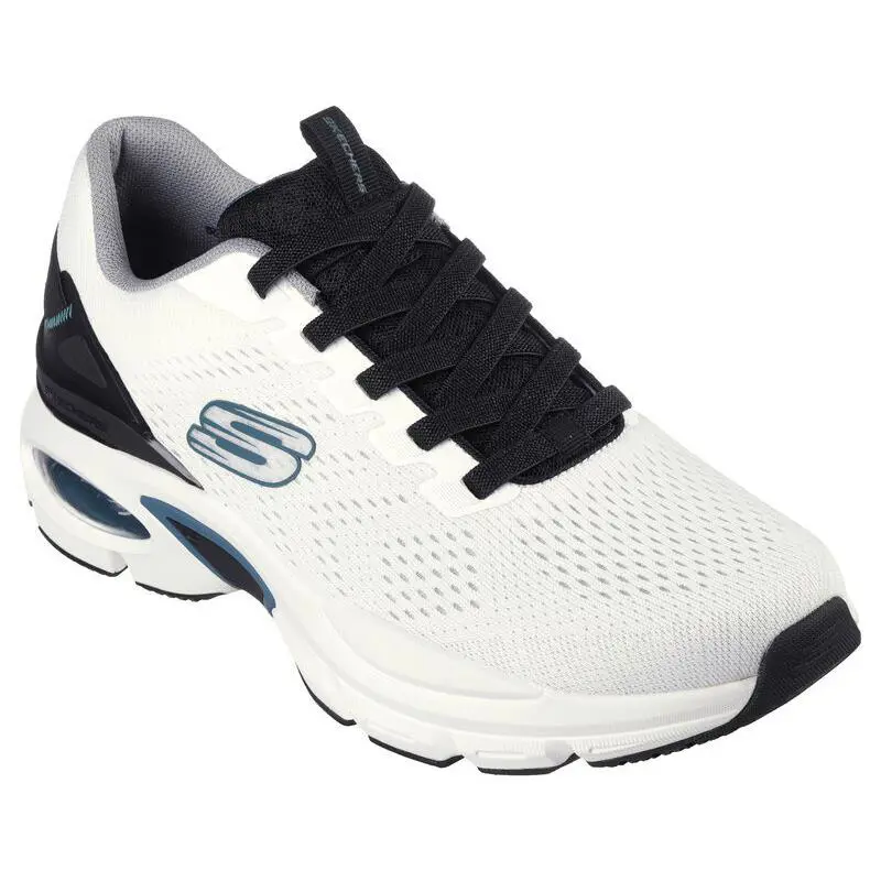 Man Skechers Skech Air Ventura Lace Shoe 232655 Color White/black 11.5