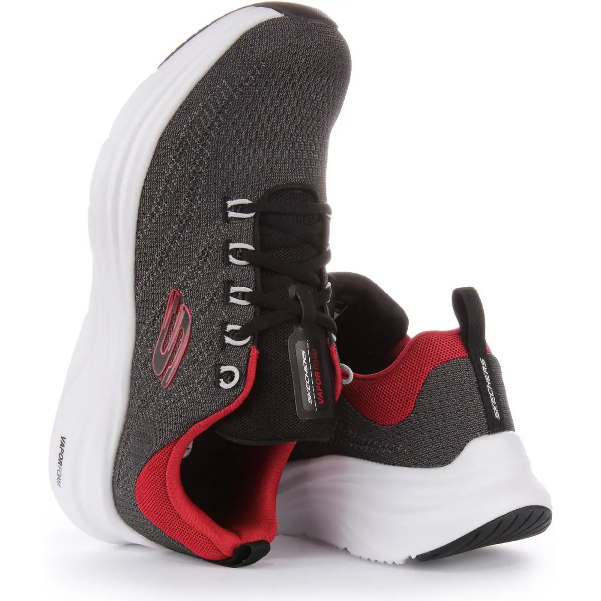 Skechers shoes - BLACK RED 8