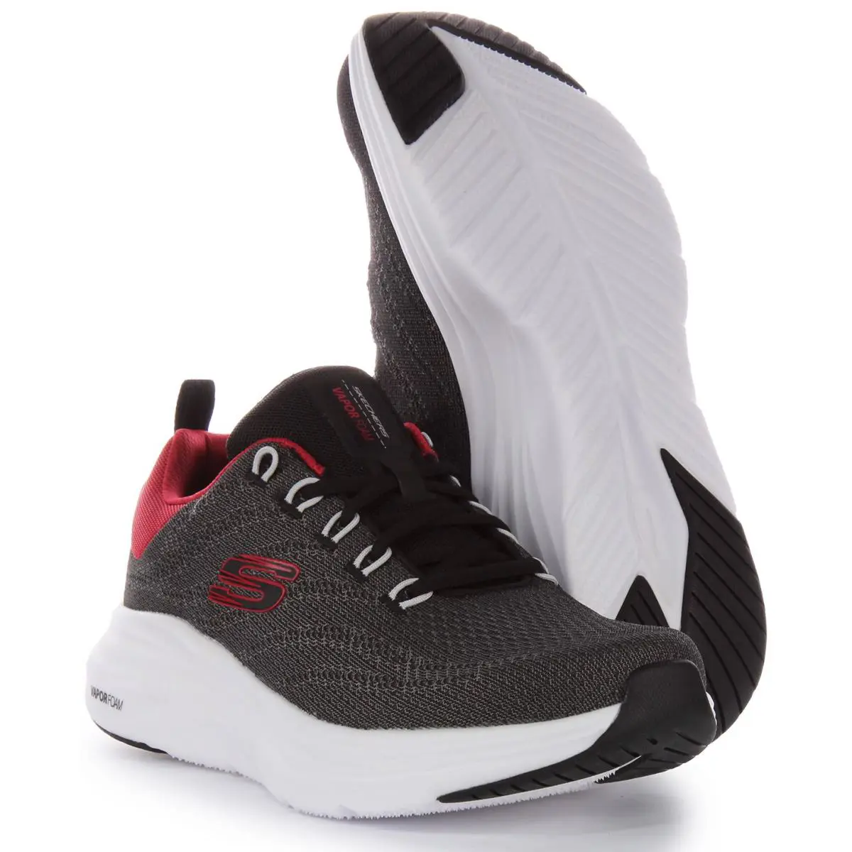 Skechers shoes - BLACK RED 9