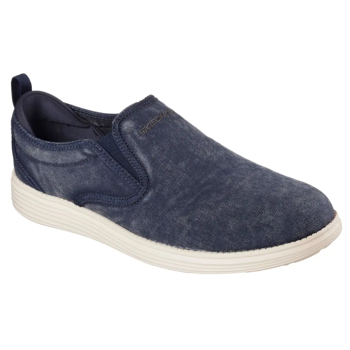 Men`s Skechers Relaxed Fit: Status - Gelding 64831 /nvy Multiple Sizes Navy - Navy