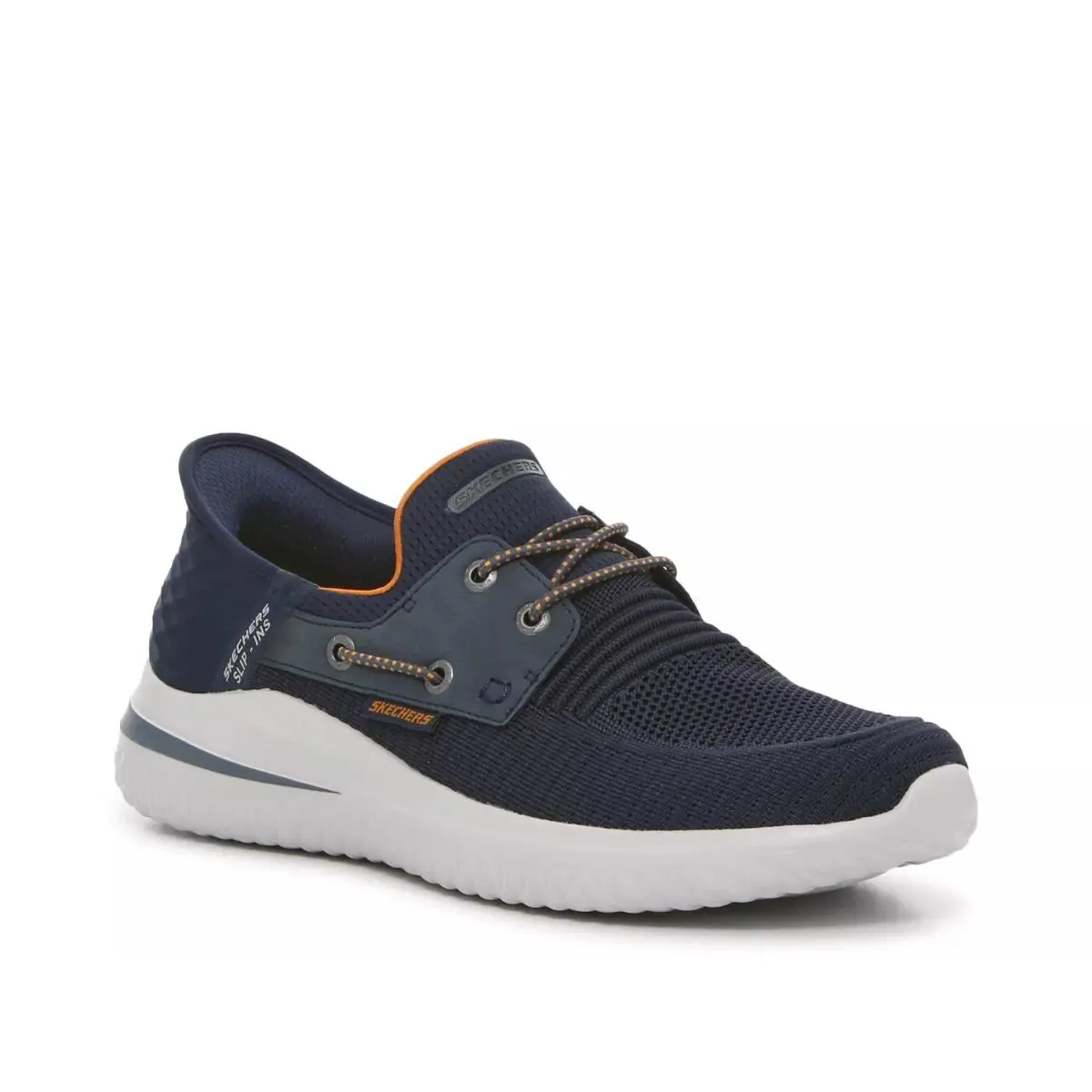 Man`s Athleisure Skechers Hands Free Slip - Navy