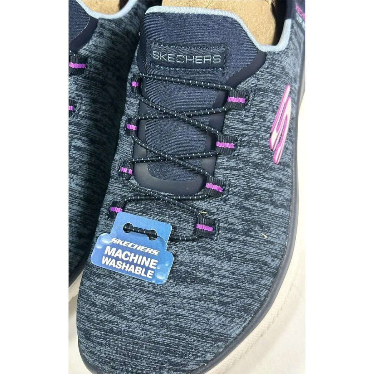 Skechers shoes - Vivid Blush - Vivid Blush - Skech Air - BLACK-BLUE 4