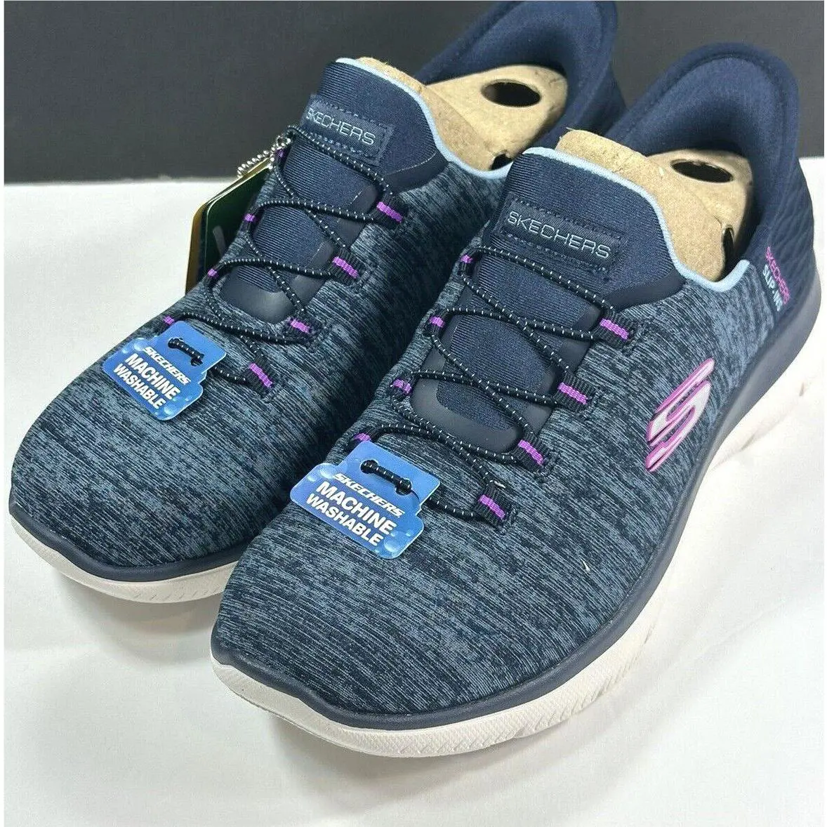 Skechers shoes - Vivid Blush - Vivid Blush - Skech Air - BLACK-BLUE 14