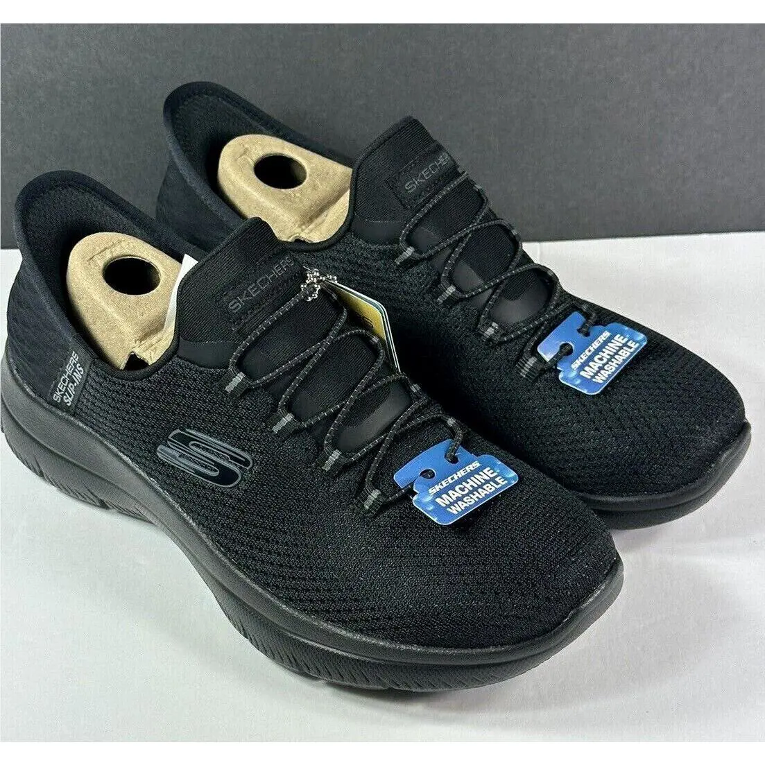 Skechers shoes - DIAMOND DREAM - DIAMOND DREAM - Skech Air - Black 12